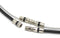 Coaxial Cable Compression Fitting - 100 Pack - Connector - for RG59 Coax Cable - with Weather Seal O Ring and Water Tight Grip