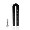 #12 Size, 1" Length (25mm) - Self Tapping Screw - Self Drilling Screw - 410 Stainless Steel Screws = Exceptional Wear and Very Corrosion Resistant) - Hex Washer Head - 100pcs