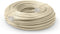 Phone Line Cord 100 Feet - Modular Telephone Extension Cord 100 Feet - 2 Conductor (2 pin, 1 line) cable - Works great with FAX, AIO, and other machines - Ivory