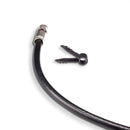 Stucco and Drywall Cable Clips for Coaxial and similar Cables - High Quality Push-In Masonry Anchors - RG59, RG6, Ethernet, and Similar - Cable Clips, Pack of 50 - Black