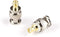 Gold SMA Female to BNC Male Adapter - 25 Pack Coupler - Male to Female Coaxial (RF) Connector, Compatible with RF, SDI, HD-SDI, CCTGV, Camera