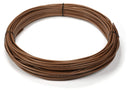 Thermostat Wire 18/2 - Brown - Solid Copper 18 Gauge, 2 Conductor - CL2 (UL Listed) CMR Riser Rated (CL3) - Residential, Commercial and Industrial Rated - 18-2, 200 Feet