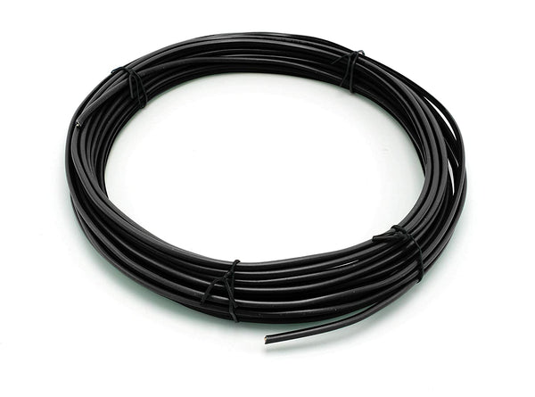 100 Feet (30 Meter) - Insulated Solid Copper THHN / THWN Wire - 12 AWG, Wire is Made in the USA, Residential, Commerical, Industrial, Grounding, Electrical rated for 600 Volts - In Black