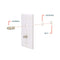 Cable Extension Coupler, with Washer and Nut - 100 Pack - Works with Wall plates - Connects Two Coaxial Video Cables, for Coax F81 (female to female) High Quality 3GHz Satellite, CATV