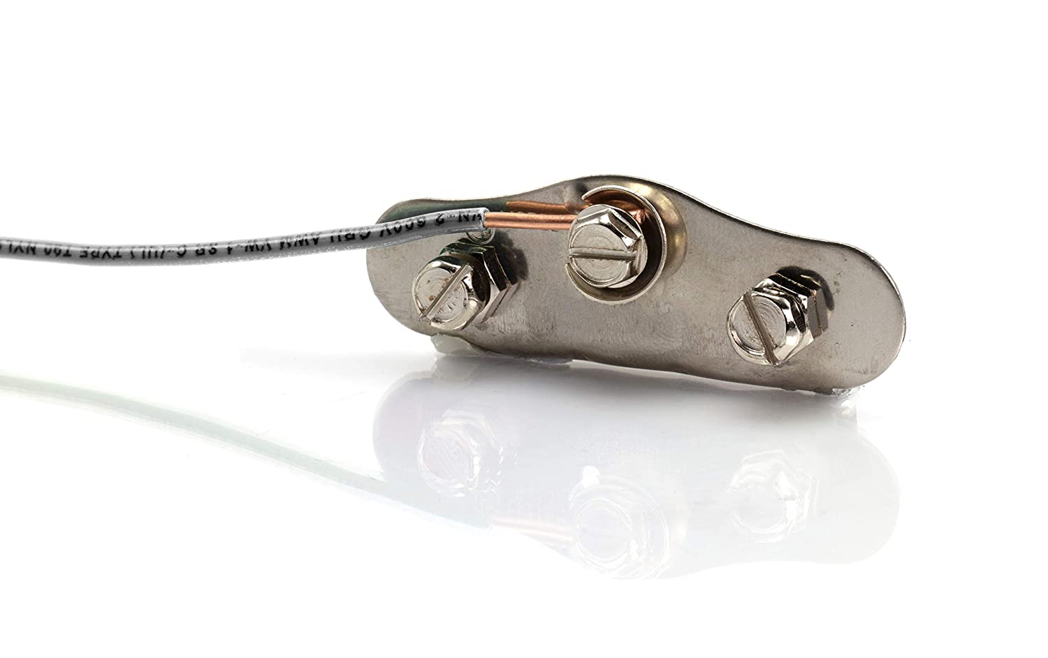 10 Feet (3 Meter) - Insulated Solid Copper THHN / THWN Wire - 10 AWG, Wire is Made in the USA, Residential, Commerical, Industrial, Grounding, Electrical rated for 600 Volts - In Grey