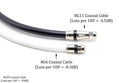 RG11 Coaxial Cable Connectors | Coax Compression Fittings w Water Tight – 4 ea