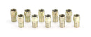 Coaxial Crimp Connector for RG6 Coaxial Cable. Includes O-Ring and Gel for Weather Proofing Seal, Indoor and Outdoor use. Also known as a Radial Compression Connector. Pack of 10