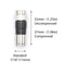 Coaxial Cable Compression Fitting - 25 Pack Connector - for RG6 Coax Cable - with Weather Seal O Ring and Water Tight Grip