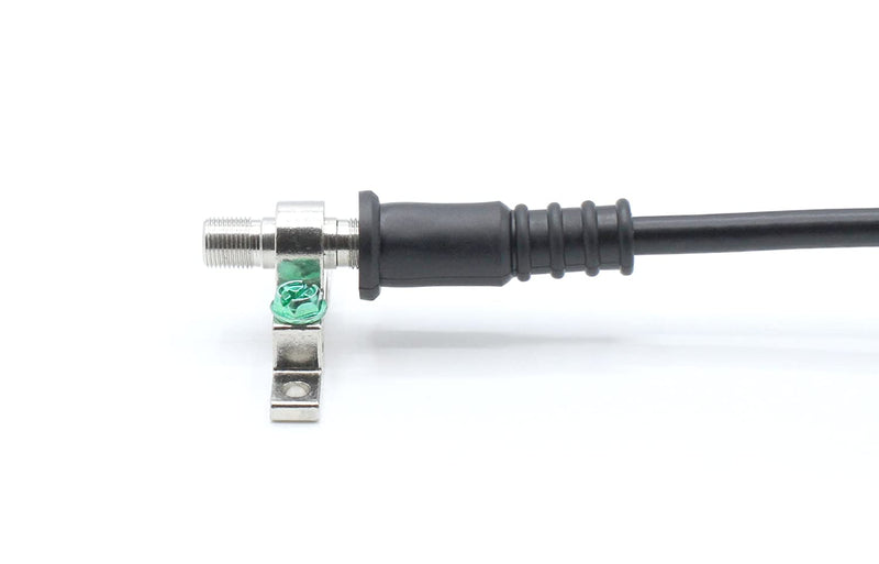Coaxial Cable Weather Boot - RG6 Connectors RG59 Ends Coaxial Boots - Weatherproof (Black) - Pack of 100