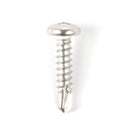 #8 Size, 3/4" Length (19mm) - Self Tapping Screw - Self Drilling Screw - 410 Stainless Steel Screws = Exceptional Wear and Very Corrosion Resistant) - Phillips Pan Head - 100pcs