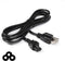 AC Power Cord (3 Prong) - Black, 6 Feet (1.8 Meter) - Premium Quality Copper Wire Core - Mouse Style for Laptops, Computers, & Power Supplies - NEMA 5-15P to C5 / IEC 320 - UL Listed