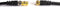Gold Cable Extension Coupler - 100 Pack - Connects Two Coaxial Video Cables, for Coax F81 (female to female) - High Quality 3GHz Satellite, Cable TV, and Cable Internet Rated