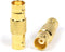 Gold BNC Connectors, Female to Female Coupler - 10 Pack - (Barrel Connector) Adapter for Security Camera CCTV, SDI, HD-SDI