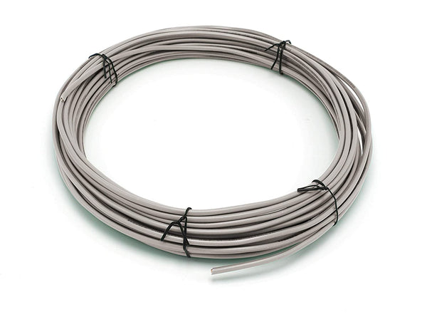 75 Feet (23 Meter) - Insulated Solid Copper THHN / THWN Wire - 10 AWG, Wire is Made in the USA, Residential, Commerical, Industrial, Grounding, Electrical rated for 600 Volts - In Grey