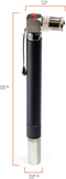 Coaxial (Coax) Pocket Continuity Tester (Tracer) with Voltage Toner (Sound) and Barrel Connector Bundle, For testing, labeling, and identifying coaxial lines - Long - POCKET TONER