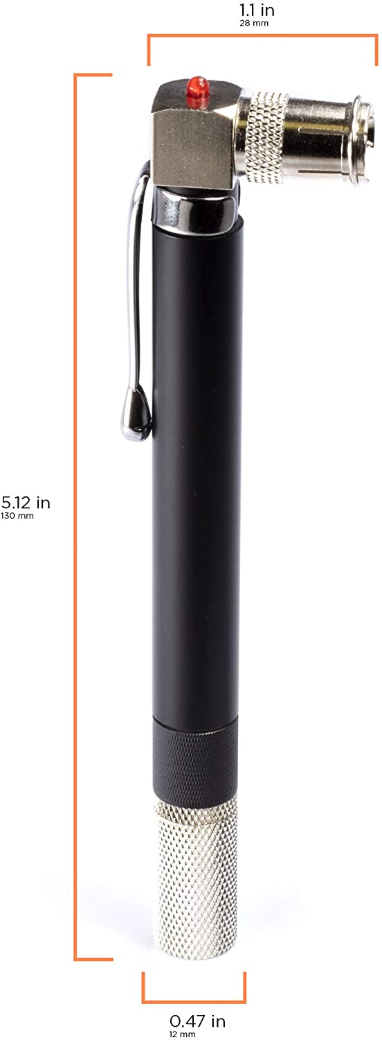 Coaxial (Coax) Pocket Continuity Tester (Tracer) with Voltage Toner (Sound) and Barrel Connector Bundle, For testing, labeling, and identifying coaxial lines - Long - POCKET TONER