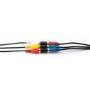 RCA Adapter, Female to Female Coupler, Extender, Barrel - Audio Video RCA Connectors, for Audio, Video, S/PDIF, Subwoofer, Phono, Composite, Component, and More - 100 Pack