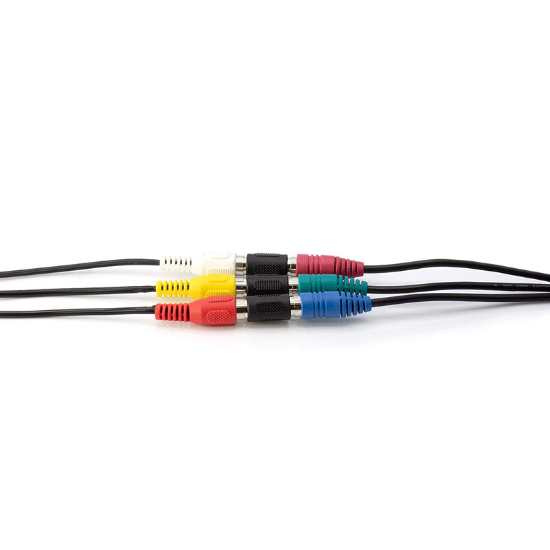 RCA Adapter, Female to Female Coupler, Extender, Barrel - Audio Video RCA Connectors, for Audio, Video, S/PDIF, Subwoofer, Phono, Composite, Component, and More - 100 Pack