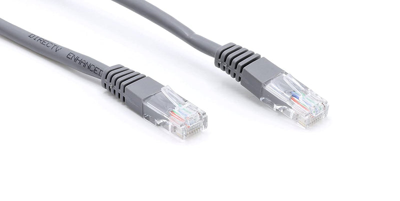 7FT Network Ethernet Cable - High Quality (GRAY) Ethernet Network Cables - Pack of 1