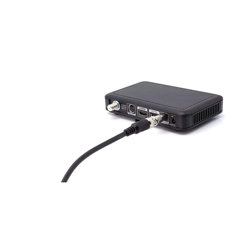 RCA and BNC Coaxial Adapter - BNC Female to RCA Male Connector, Adapter, Coupler, and Converter - For RG11, RG6, RG59, RG58, SDI, HD SDI, CCTV - 10 Pack