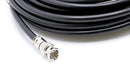HD SDI Cable | Black Coaxial BNC Male to Male 12ft | 75 Ohm 3Gbps