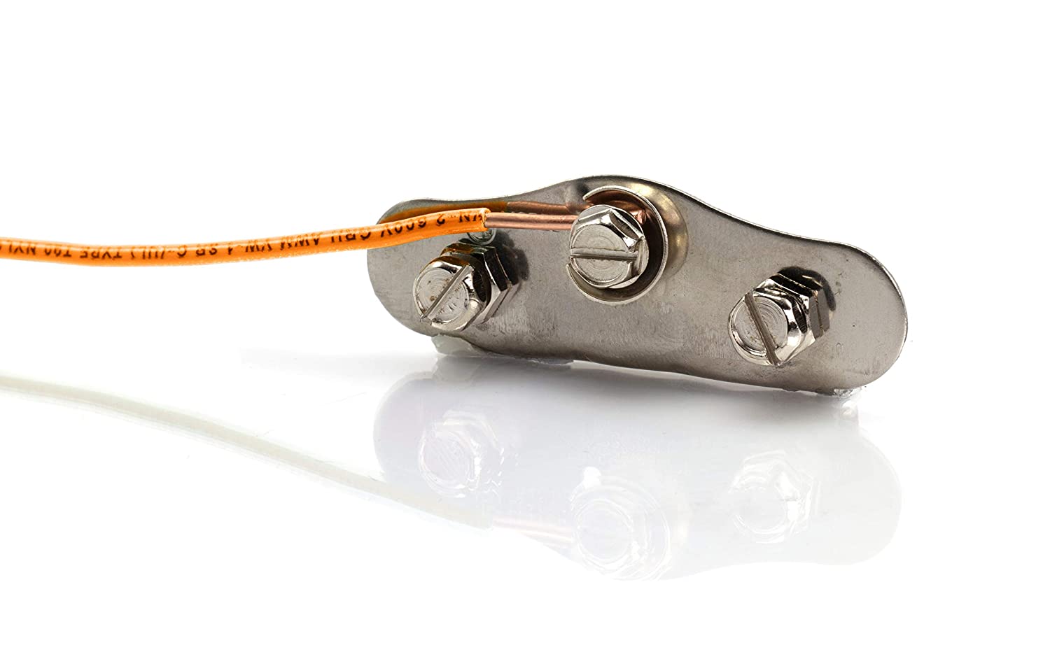 10 Feet (3 Meter) - Insulated Solid Copper THHN / THWN Wire - 12 AWG, Wire is Made in the USA, Residential, Commerical, Industrial, Grounding, Electrical rated for 600 Volts - In Orange