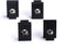 Bed Rail T Slot Nuts works with Toyota Tacoma and Tundra | Aluminum Black, 4 Pack | Tapped with 3/8"-16 Thread