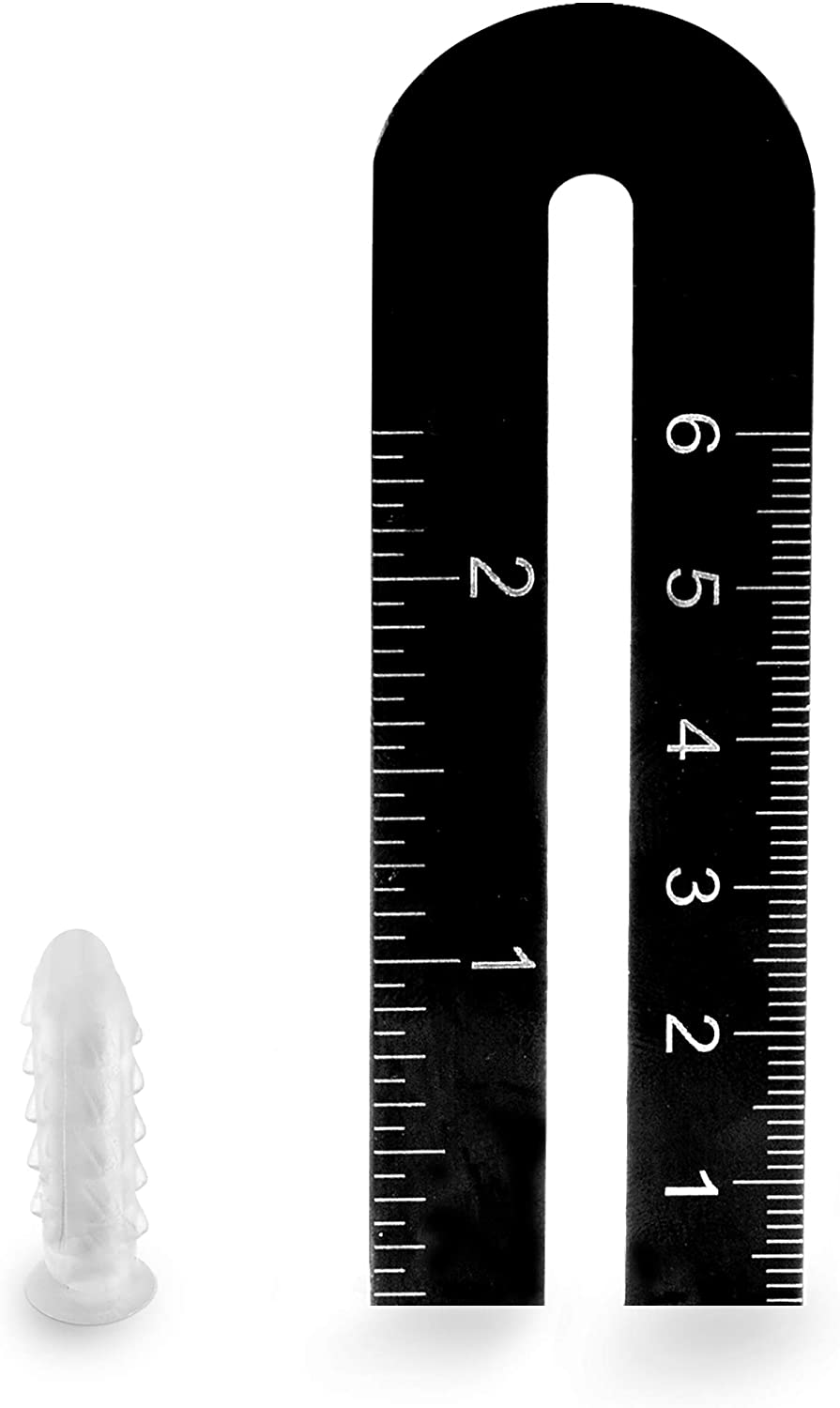Ribbed Plastic Conical Anchors - For Concrete, Stucco, Brick, Drywall, and Similar - Kit of 50 Anchors