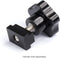 Bed Rail T Slot Nuts works with Toyota Tacoma and Tundra | Aluminum Black, 10 Pack | Tapped with 3/8"-16 Thread