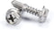 #10 Size, 3/4" Length (19mm) - Self Tapping Screw - Self Drilling Screw - 410 Stainless Steel Screws = Exceptional Wear and Very Corrosion Resistant) - Hex and Phillips Head - 100pcs