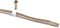 Ribbed Plastic Conical Anchors and White Cable Screw Clips - For Concrete, Stucco, Brick, Drywall, and Similar - Kit of 100 Screw Clips, and 100 Anchors