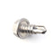 #10 Size, 1/2" Length (13mm) - Self Tapping Screw - Self Drilling Screw - 410 Stainless Steel Screws = Exceptional Wear and Very Corrosion Resistant) - Hex Washer Head - 100pcs