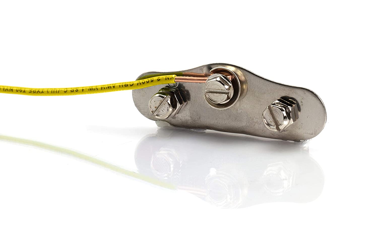 10 Feet (3 Meter) - Insulated Solid Copper THHN / THWN Wire - 12 AWG, Wire is Made in the USA, Residential, Commerical, Industrial, Grounding, Electrical rated for 600 Volts - In Yellow