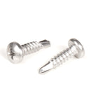 #10 Size, 3/4" Length (19mm) - Self Tapping Screw - Self Drilling Screw - 410 Stainless Steel Screws = Exceptional Wear and Very Corrosion Resistant) - Phillips Pan Head - 100pcs