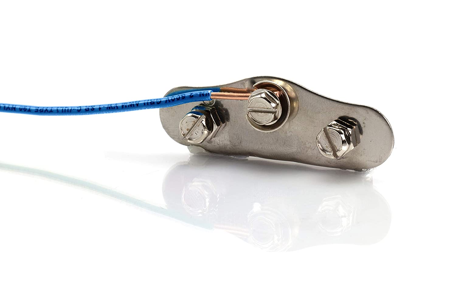 10 Feet (3 Meter) - Insulated Solid Copper THHN / THWN Wire - 12 AWG, Wire is Made in the USA, Residential, Commerical, Industrial, Grounding, Electrical rated for 600 Volts - In Blue
