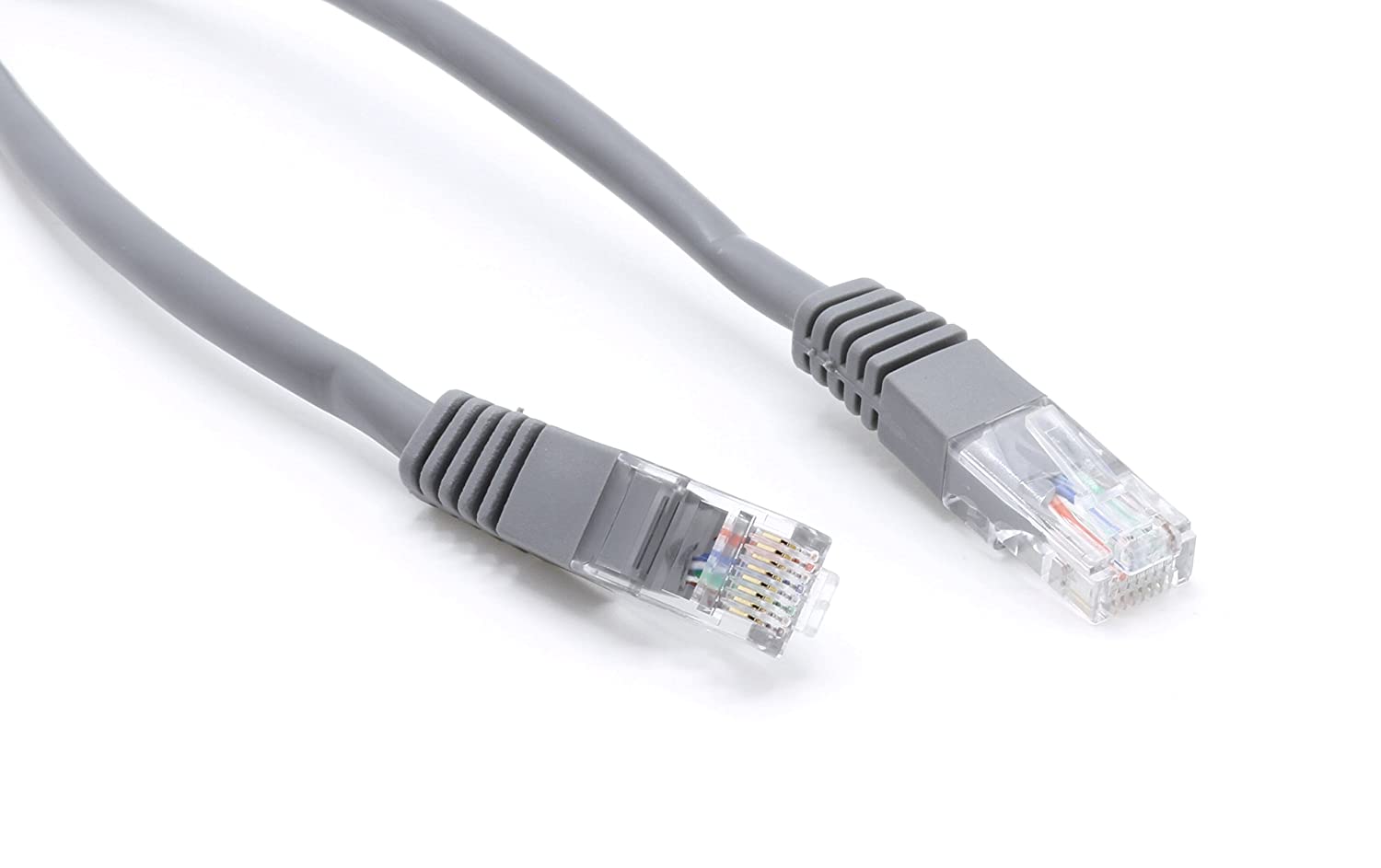 7FT Network Ethernet Cable - High Quality (GRAY) Ethernet Network Cables - Pack of 1