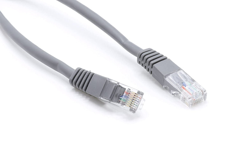 7FT Network Ethernet Cable - High Quality (GRAY) Ethernet Network Cables - Pack of 1