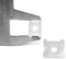 Cable Tie Base Saddle Mount Wire Holder Organizer - Zip Tie Mounting Block - Wire Bundle Tie Mount for Zip Ties White - 10 Pack