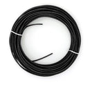 50 Feet (15 Meter) - Insulated Solid Copper THHN / THWN Wire - 10 AWG, Wire is Made in the USA, Residential, Commerical, Industrial, Grounding, Electrical rated for 600 Volts - In Black
