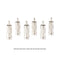 RCA and BNC Coaxial Adapter - BNC Female to RCA Male Connector, Adapter, Coupler, and Converter - For RG11, RG6, RG59, RG58, SDI, HD SDI, CCTV - 25 Pack