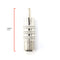RF (F81) and RCA Coaxial Adapter - RCA Male to Female F81 (F-Pin) Connector, Adapter, Coupler, and Converter - For RG11, RG6, RG59, RG58, SDI, HD SDI, CCTV - 100 Pack