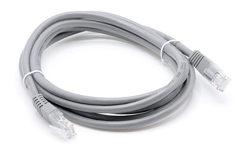 7FT Network Ethernet Cable - High Quality (GRAY) Ethernet Network Cables - Pack of 1