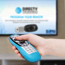 THE CIMPLE CO - DirecTV Compatible Remote Control Case - RC70, RC70H, RC71, RC71H, RC72, RC73, and RC73B - Rubber Protective Skin - Blue Non-Slip Sleeve - 2 Pack