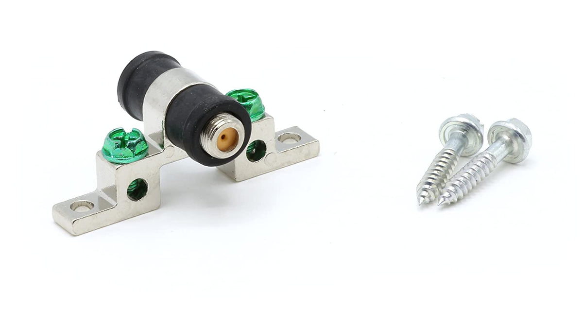 3 GHz High Frequency Ground Block - Single Port - Weather Seal Boots for Coaxial Cable, Coax F Type approved for Antenna, Satellite Dish, Cable TV - One Port Grounding - 1 Pack