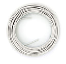 75 Feet (23 Meter) - Insulated Solid Copper THHN / THWN Wire - 14 AWG, Wire is Made in the USA, Residential, Commerical, Industrial, Grounding, Electrical rated for 600 Volts - In White