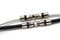 200ft Dual RG6 Coax Twin Coaxial Cable (Siamese Cable) 18AWG Coaxial Cable Satellite, Antenna & CATV Grade with Weather Proof Compression Connectors, Black