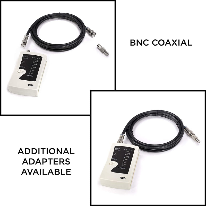 Testeur de câble BNC/RJ45 POE/TDR/PING/TRACEUR - DIXYS