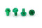 Self Tapping Green Ground Screws - Hex Head and Flat Head Screw - Bonding and Grounding Tools Edition - UL Listed - Antenna, Satellite Dish, Cable TV - 10 Pack
