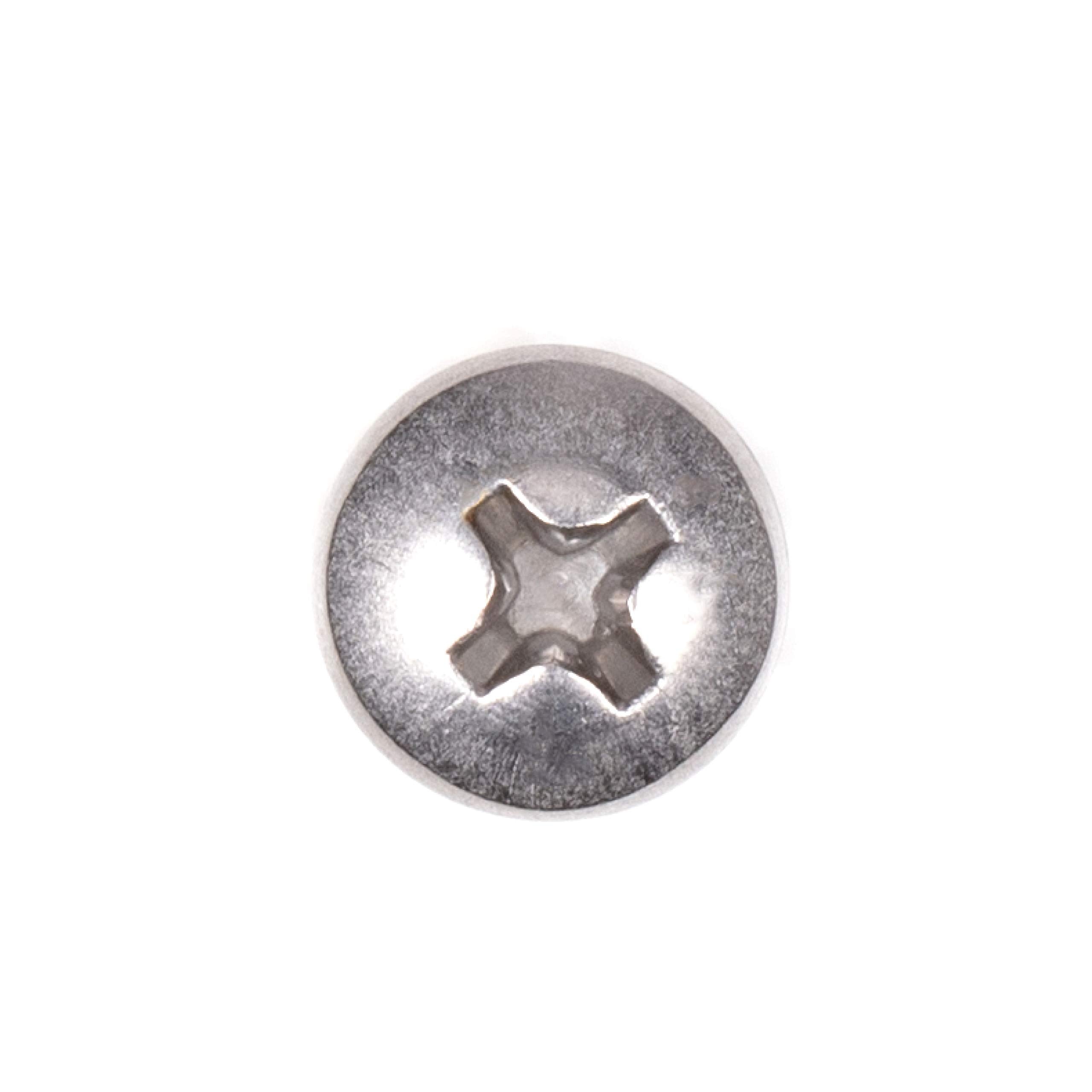 #10 Size, 1 1/2" Length (38mm) - Self Tapping Screw - Self Drilling Screw - 410 Stainless Steel Screws = Exceptional Wear and Very Corrosion Resistant) - Phillips Pan Head - 100pcs