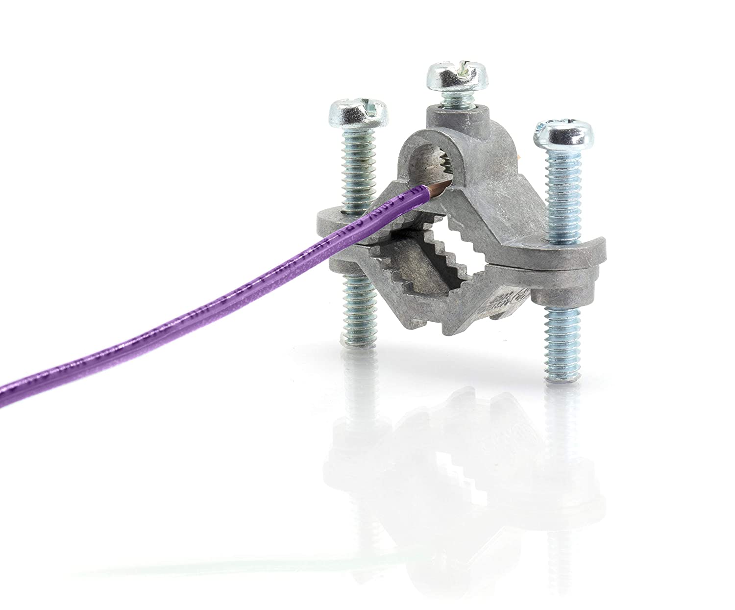 10 Feet (3 Meter) - Insulated Solid Copper THHN / THWN Wire - 12 AWG, Wire is Made in the USA, Residential, Commerical, Industrial, Grounding, Electrical rated for 600 Volts - In Purple